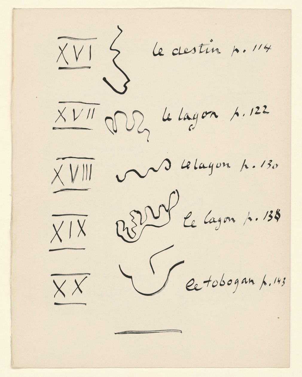 Billedplate 4. Fra «Jazz». s. 152 av Henri Matisse