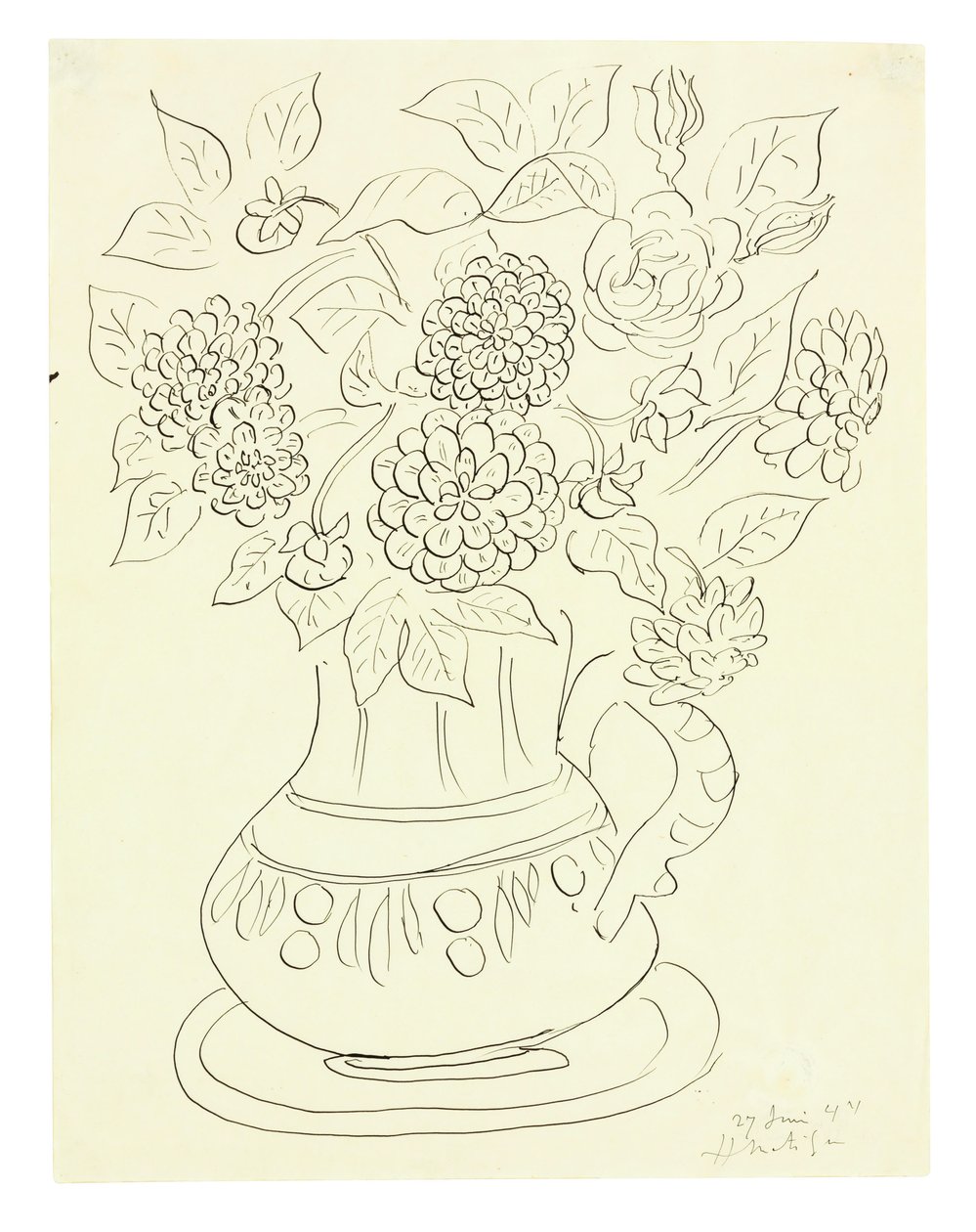 Buketten av Henri Matisse