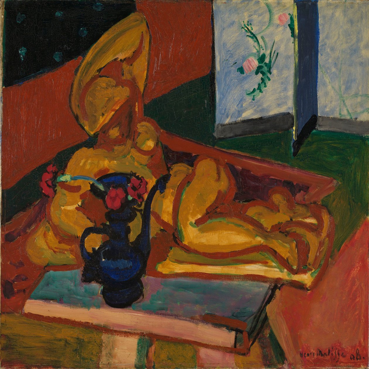 Bronsefiguren av Henri Matisse