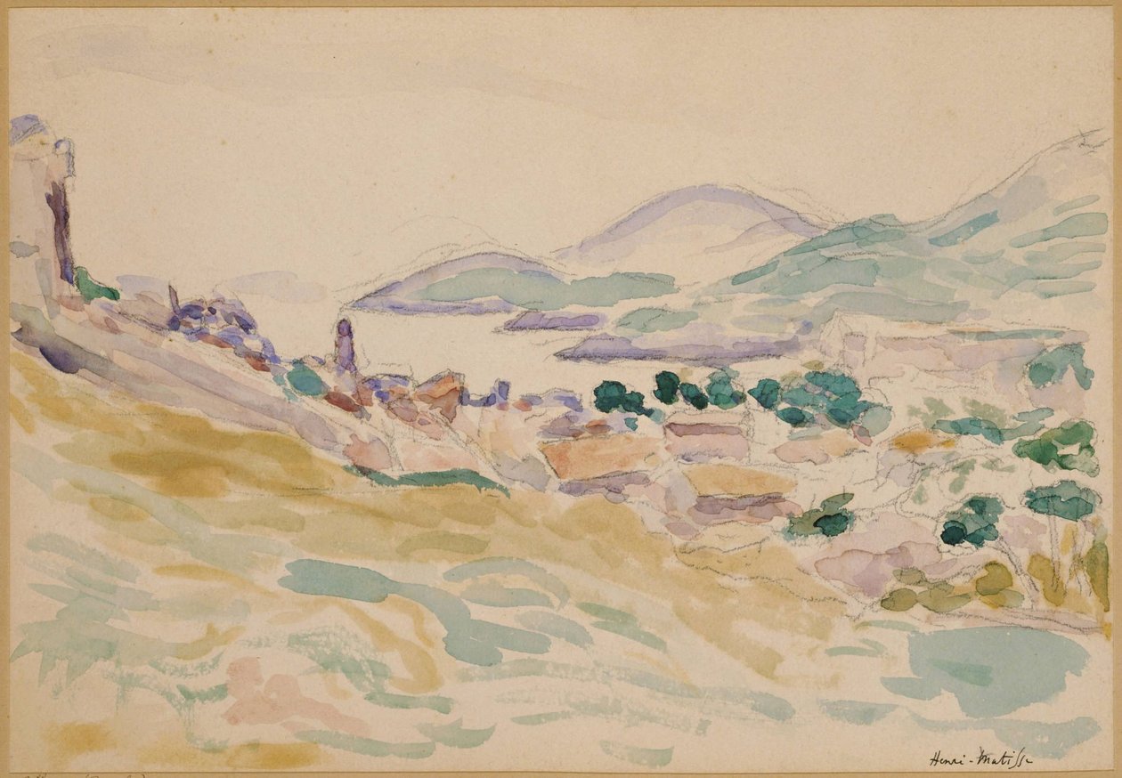 Utsikt over Collioure av Henri Matisse