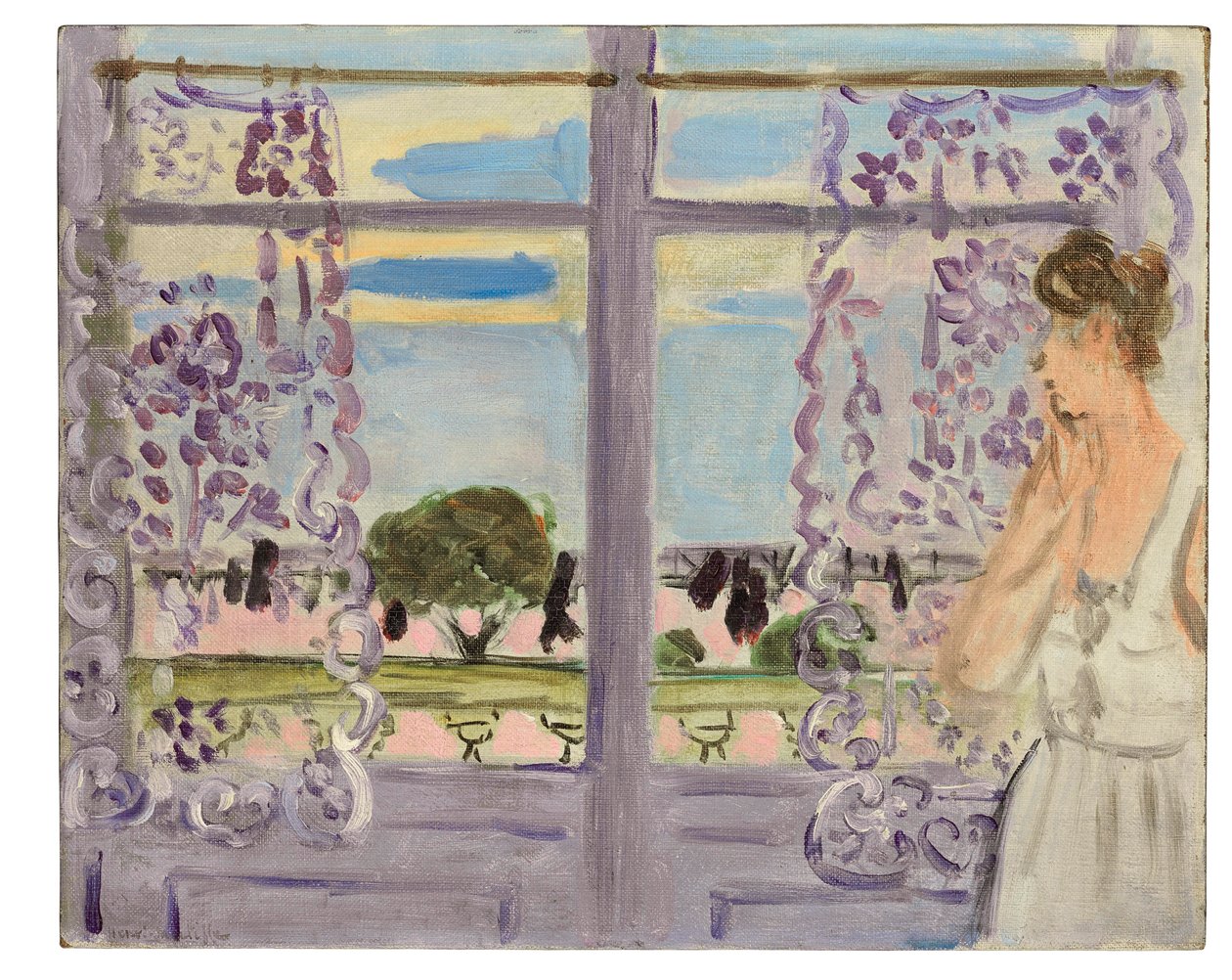Kvinne ved vinduet av Henri Matisse