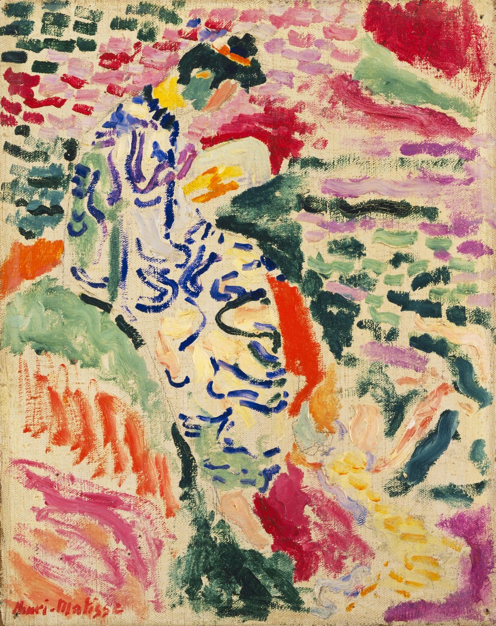 Kvinnen ved vannet (La Japonaise) av Henri Matisse