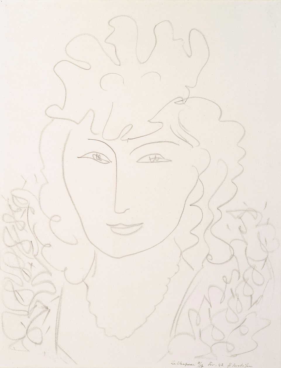 Kvinne med hatt av Henri Matisse