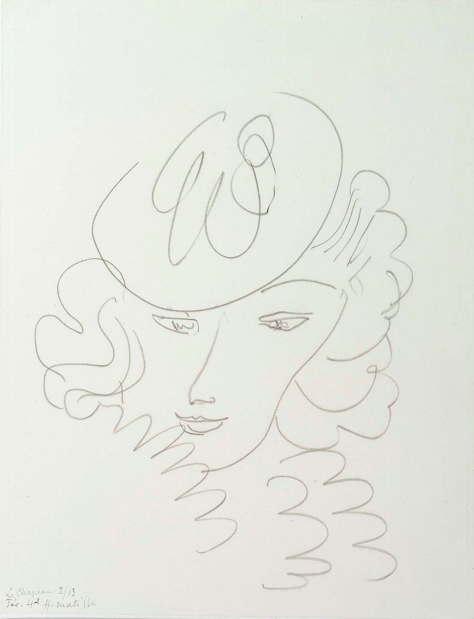 Kvinne med hatt av Henri Matisse