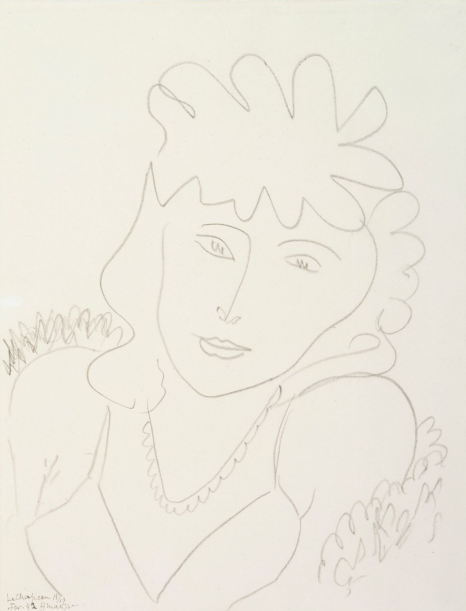 Kvinne med hatt av Henri Matisse