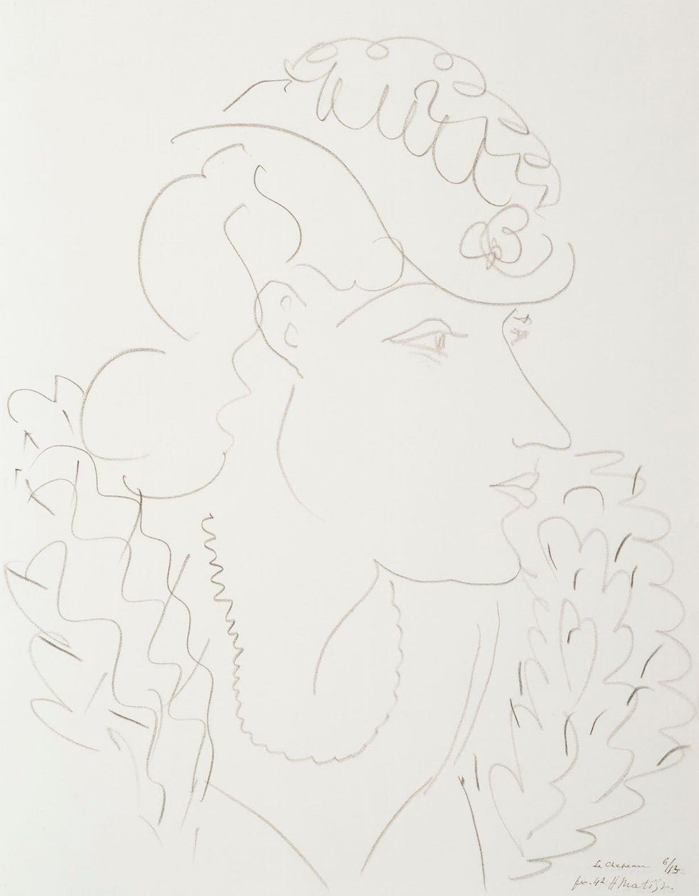 Kvinne med hatt av Henri Matisse