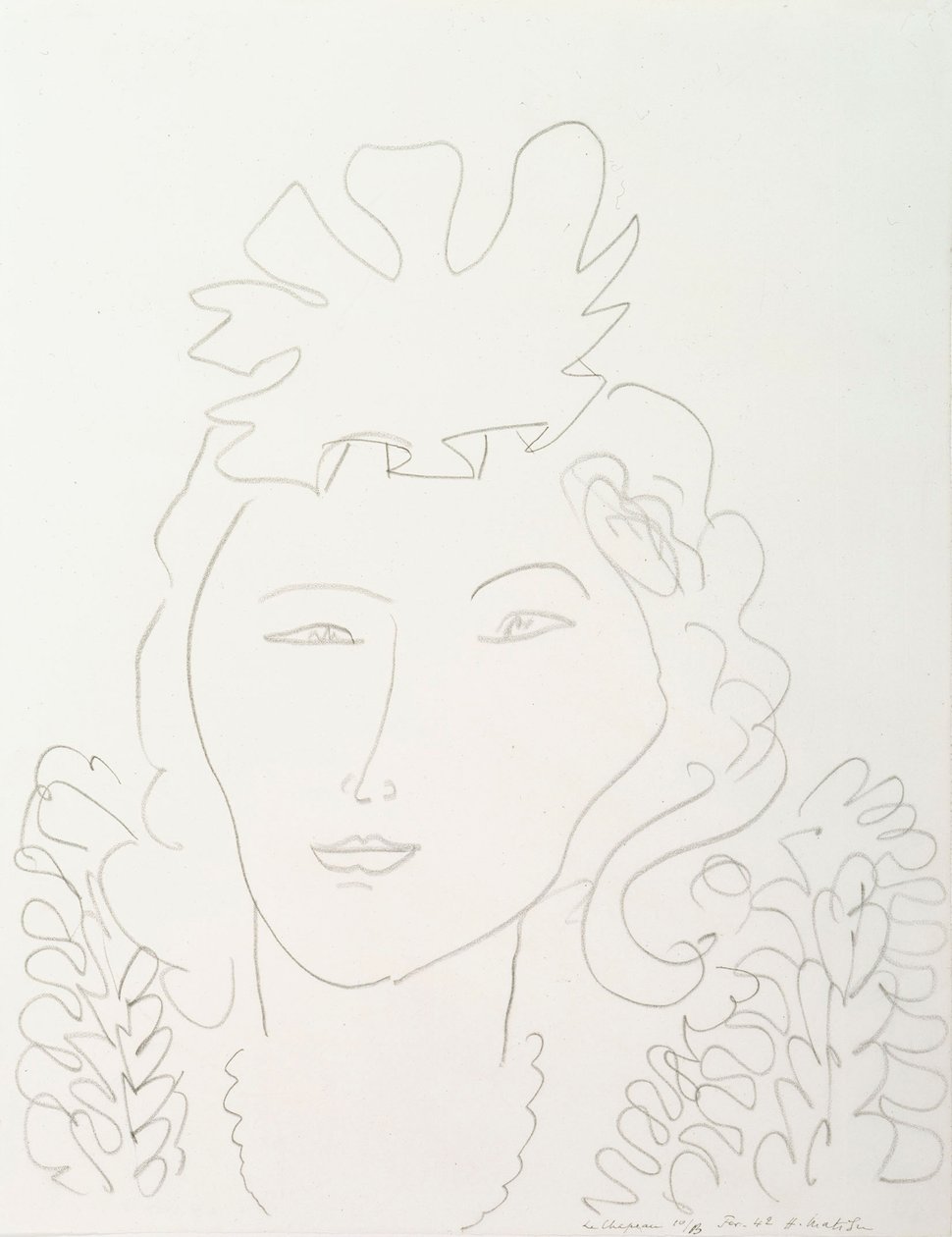 Kvinne med hatt av Henri Matisse