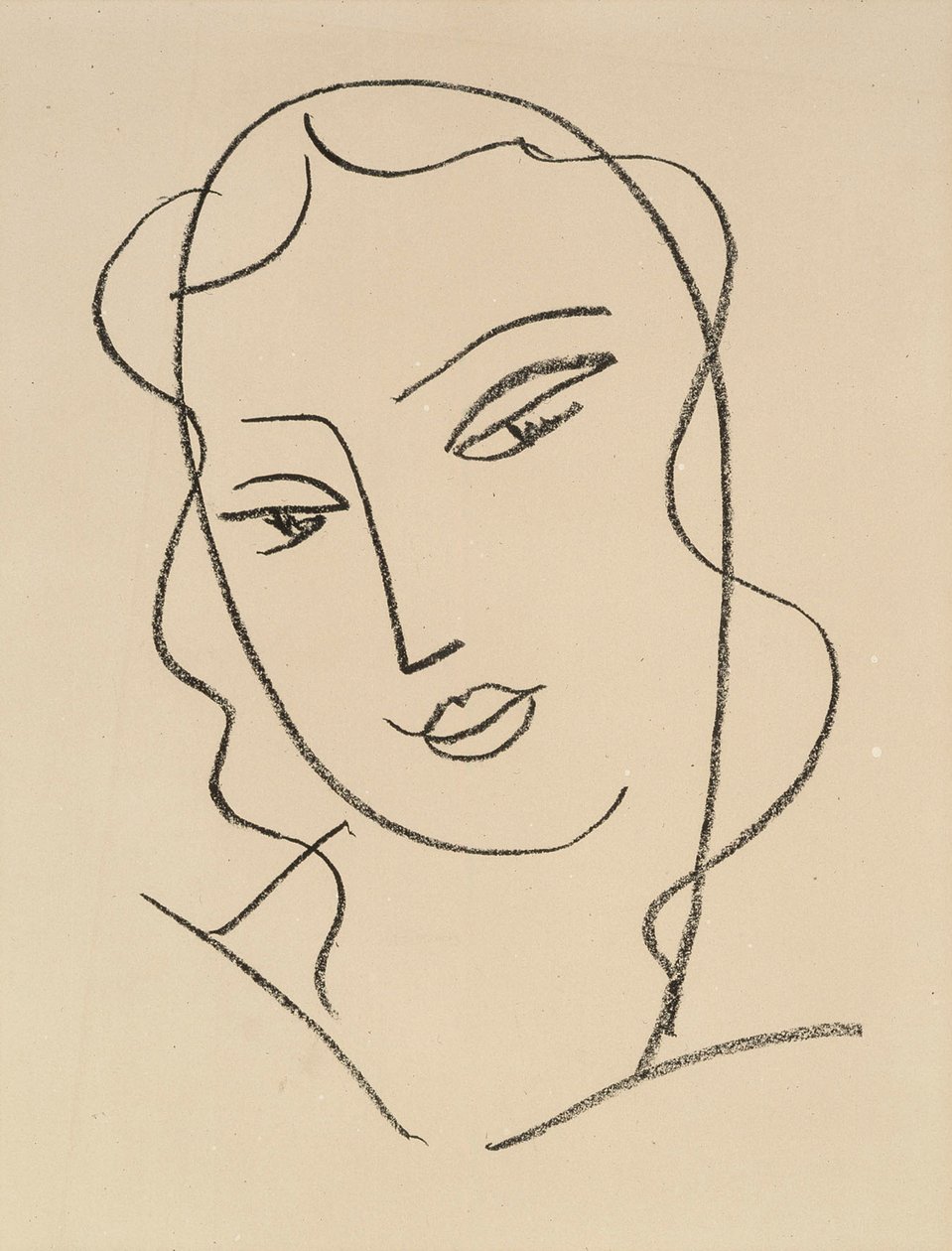Ung kvinne av Henri Matisse