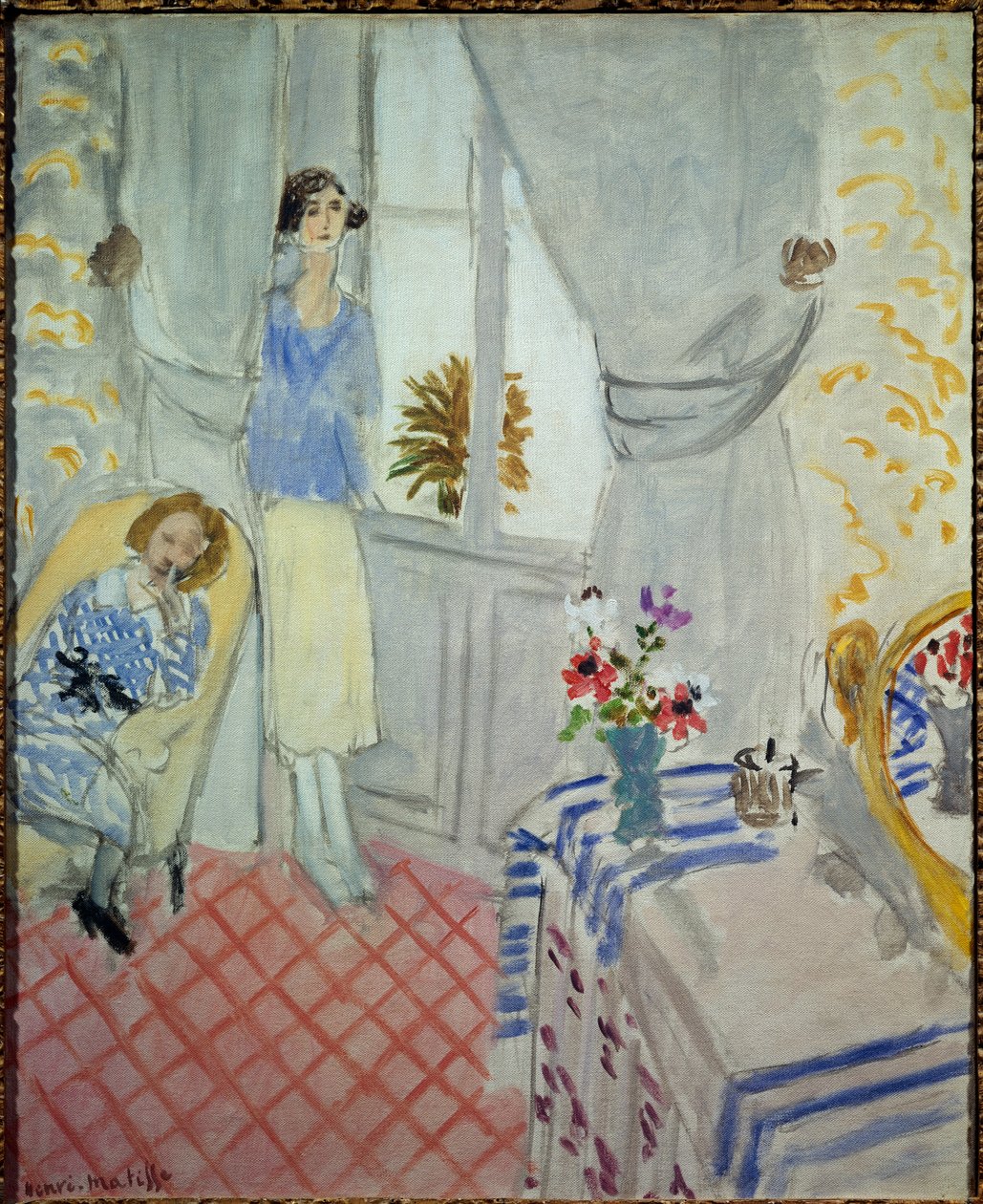 boudoiren 1921 (olje på lerret) av Henri Matisse
