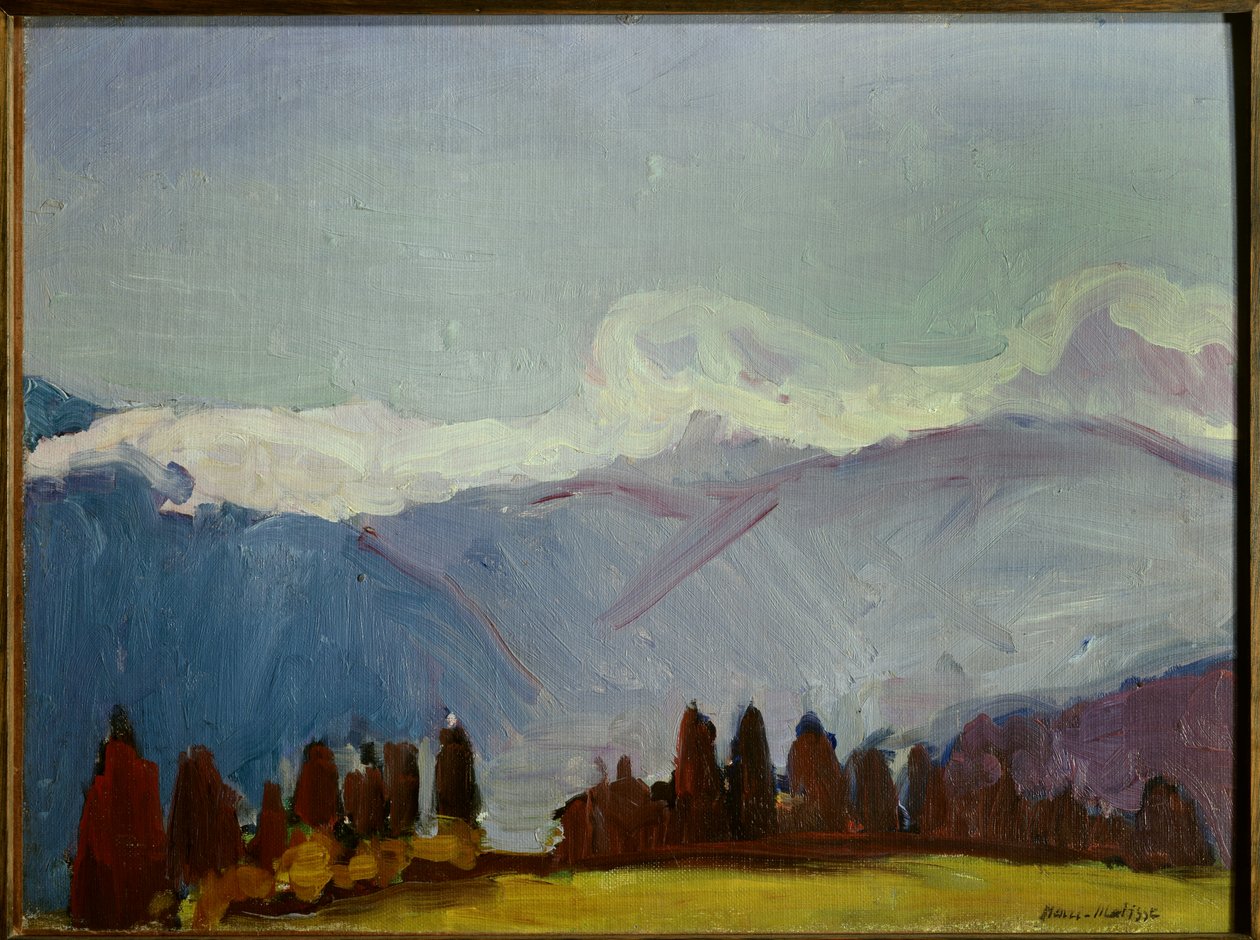 Alpene i Savoy 1901 (olje på lerret) av Henri Matisse