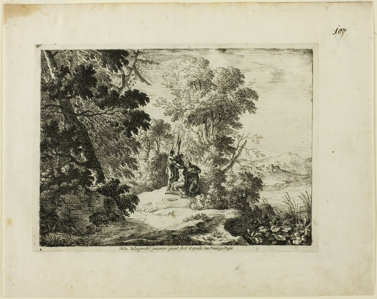 Flaing av Marsyas av Henri Mauperche