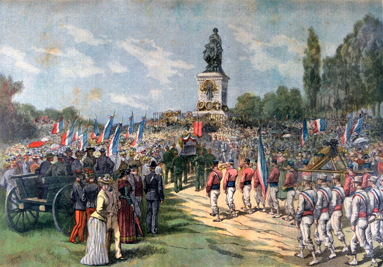 Årsdagen for slaget ved Mars-la-Tour, 16. august 1870, 1892 av Henri Meyer