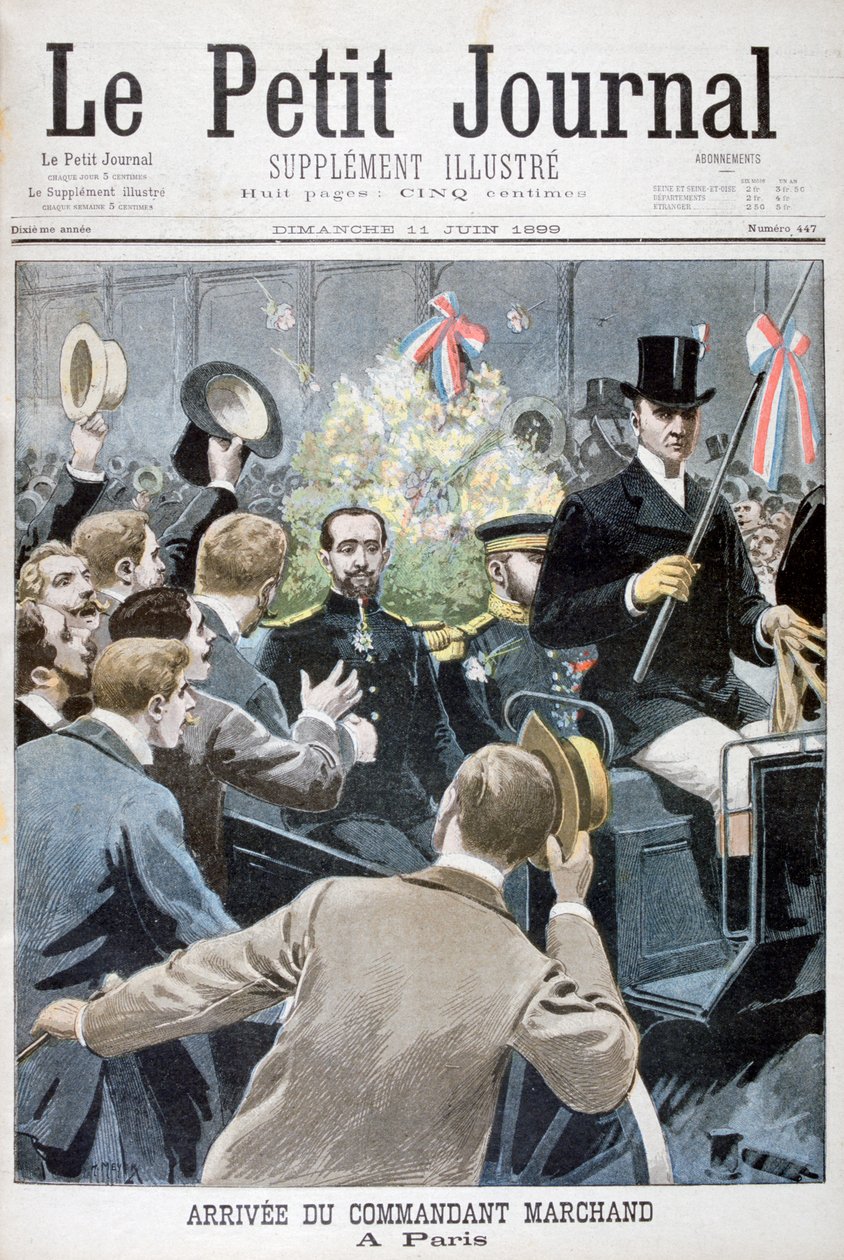 Kommandant Marchands ankomst til Paris, 1899 av Henri Meyer