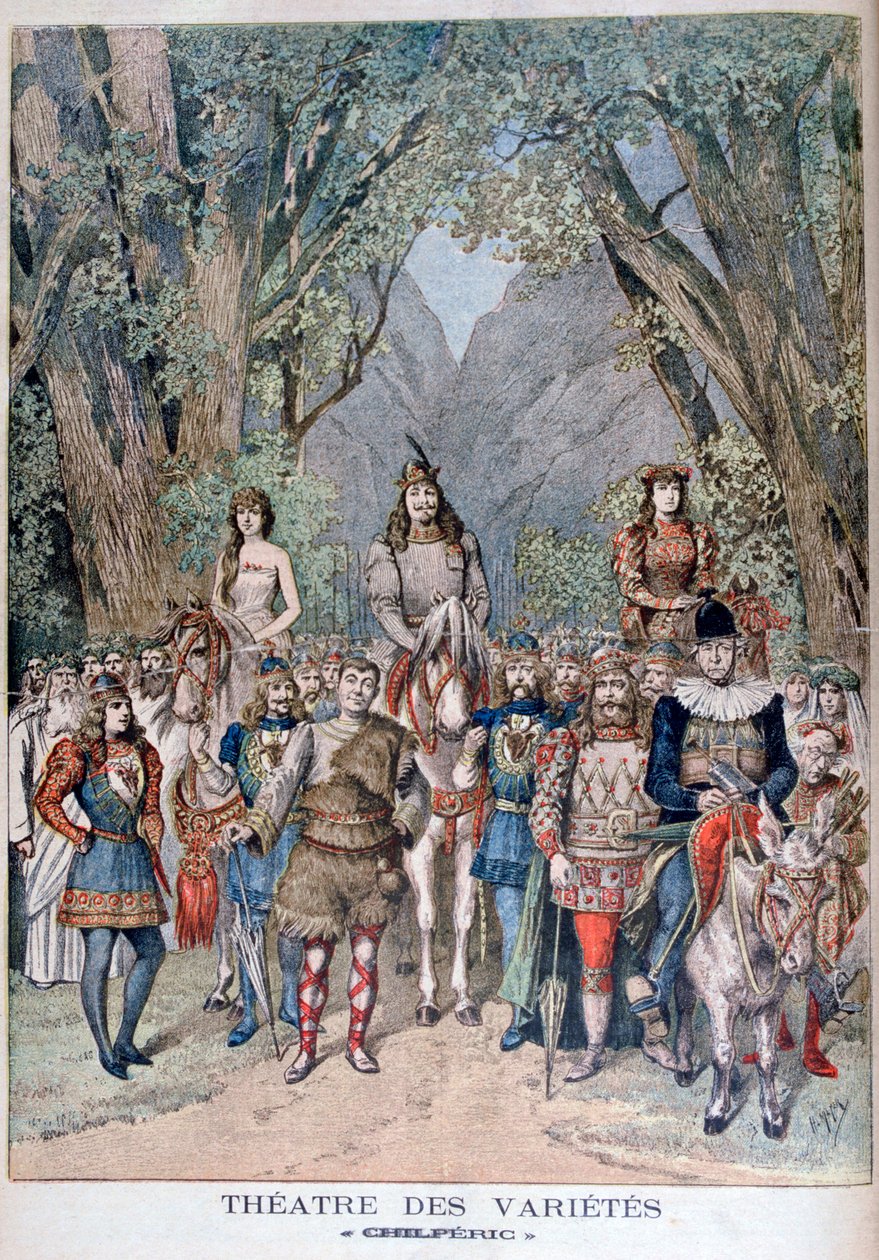 Chilperic, Theatre of Varieties, 1895 av Henri Meyer