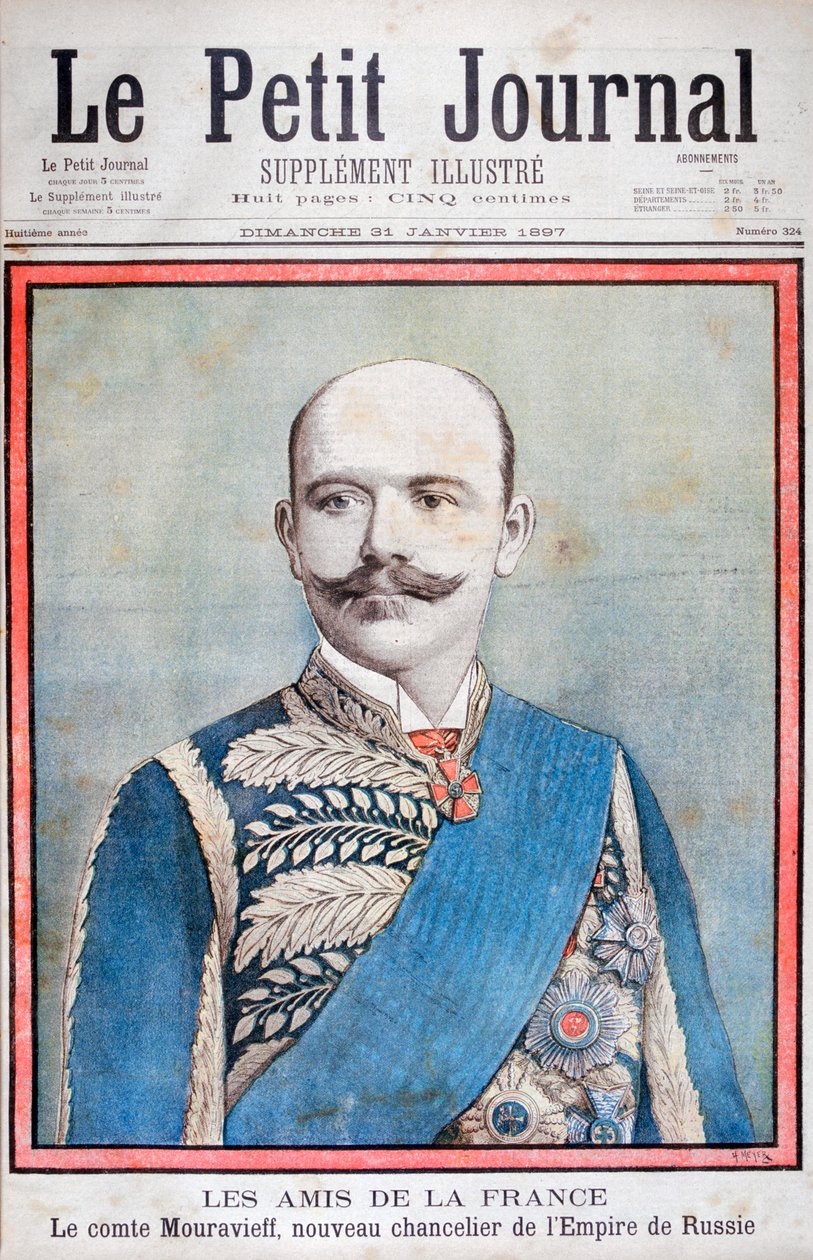 Grev Mouravieff, Russlands utenriksminister, 1897 av Henri Meyer