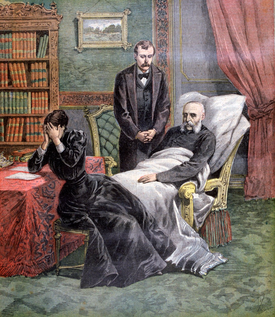 Jules Ferrys død, 1893 av Henri Meyer
