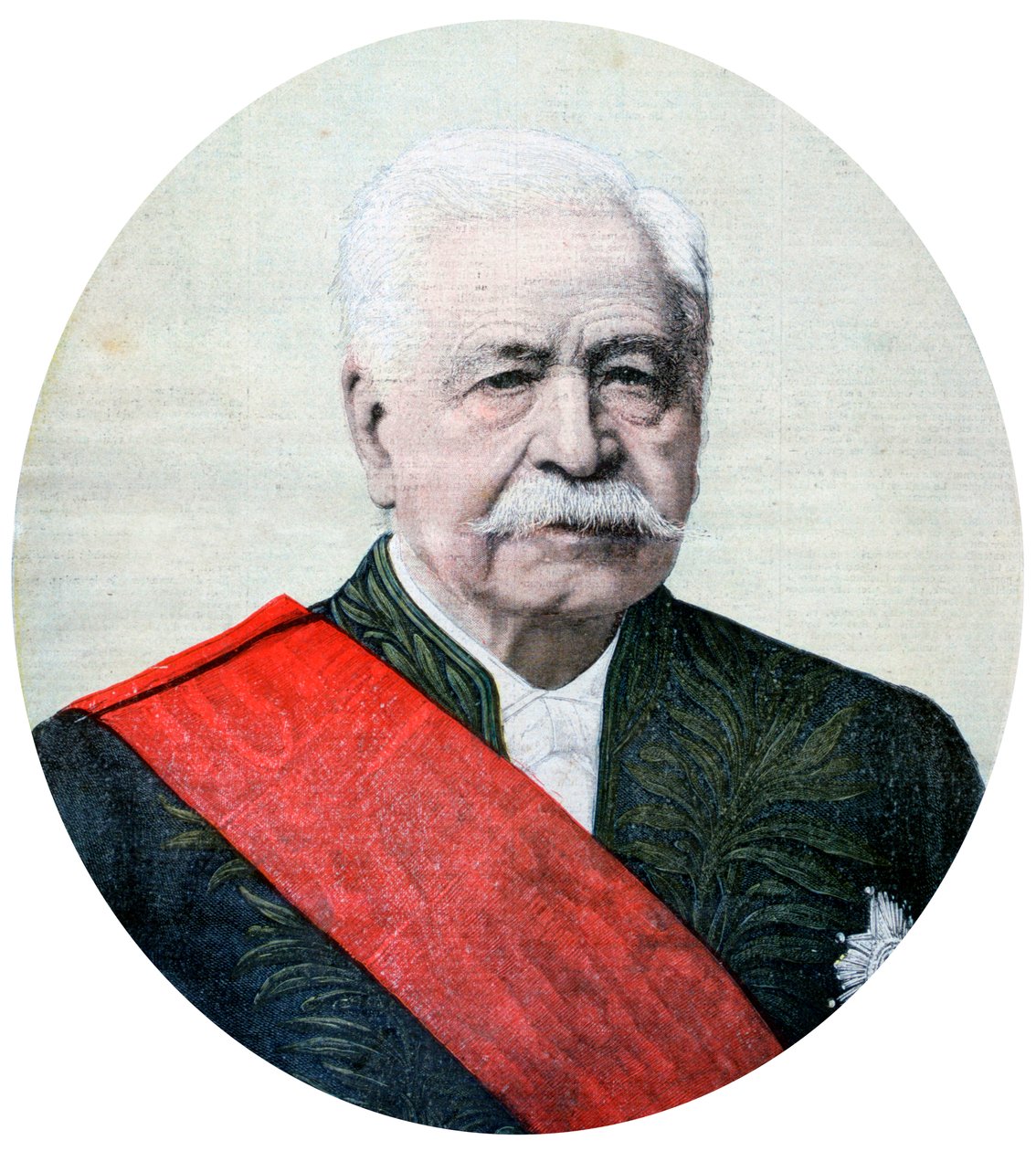 Ferdinand de Lesseps , fransk diplomat og gründer, 1894 av Henri Meyer