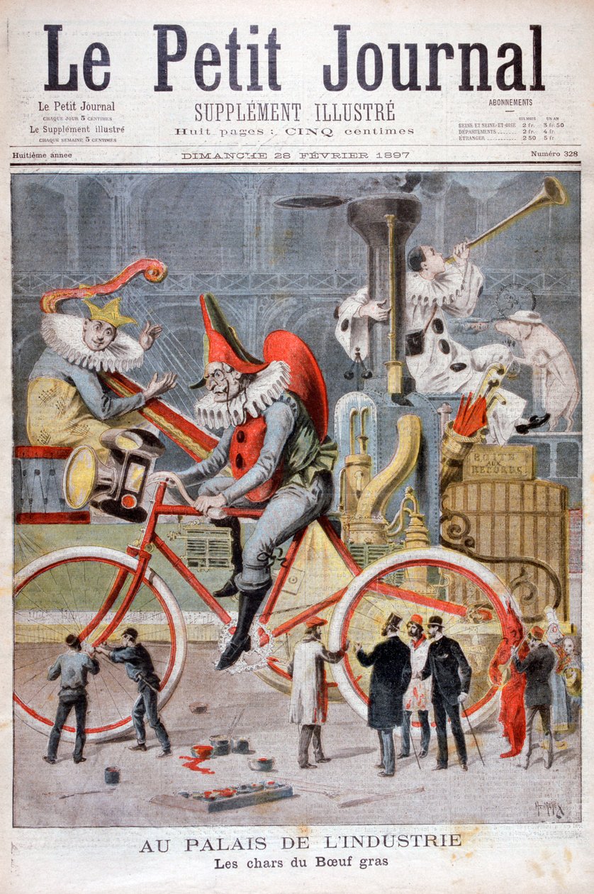 Flottør for fetedoksefestivalen, Palais de lIndustrie, Paris, 1897 av Henri Meyer