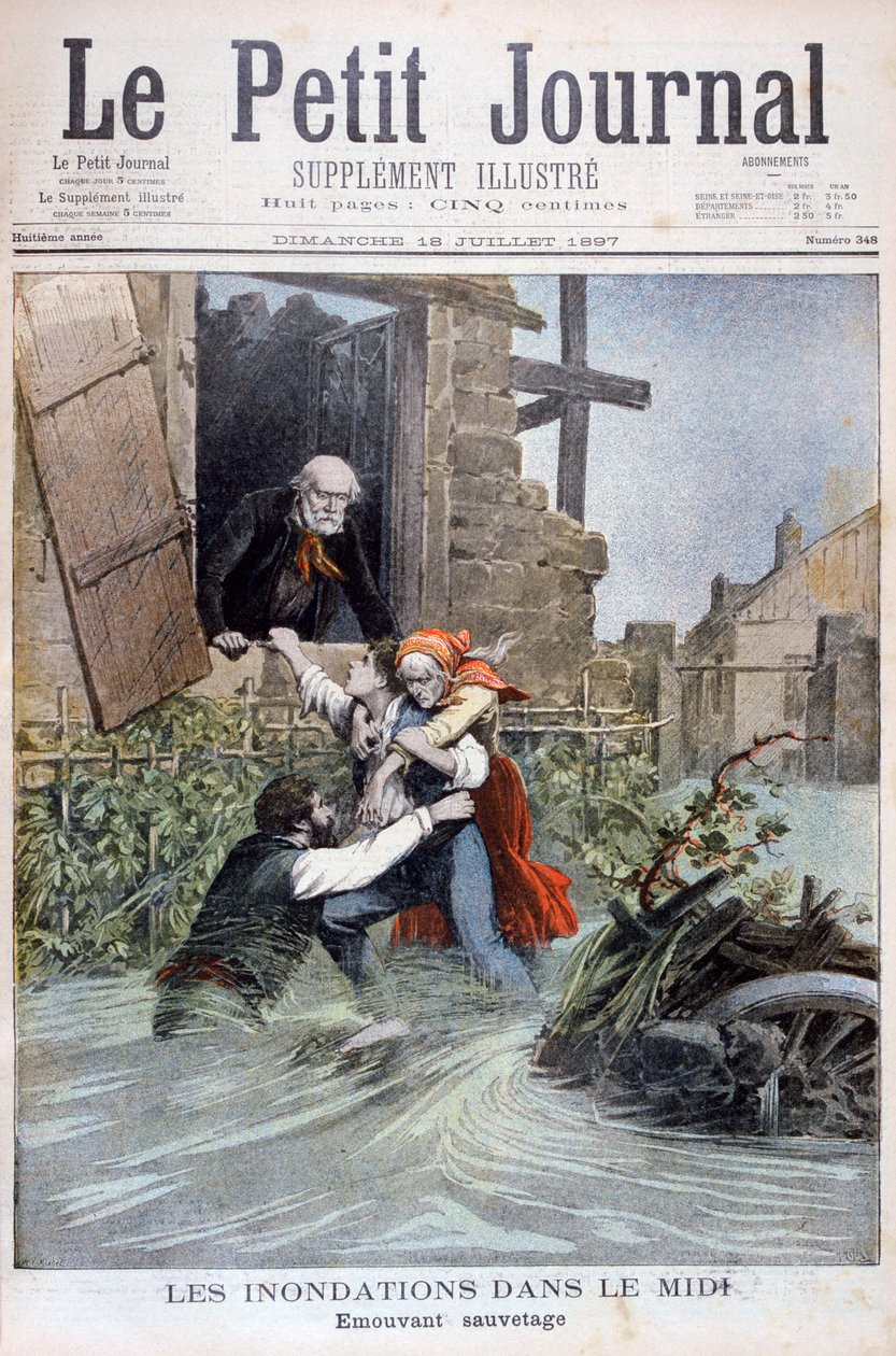 Flom i Midi, Sør-Frankrike, 1897 av Henri Meyer