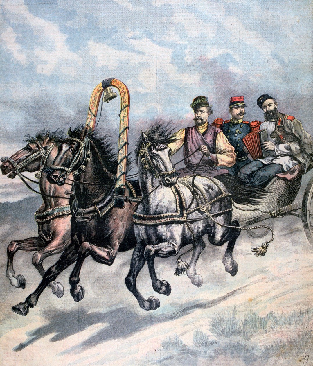 Fransk-russisk allianse, 1893 av Henri Meyer