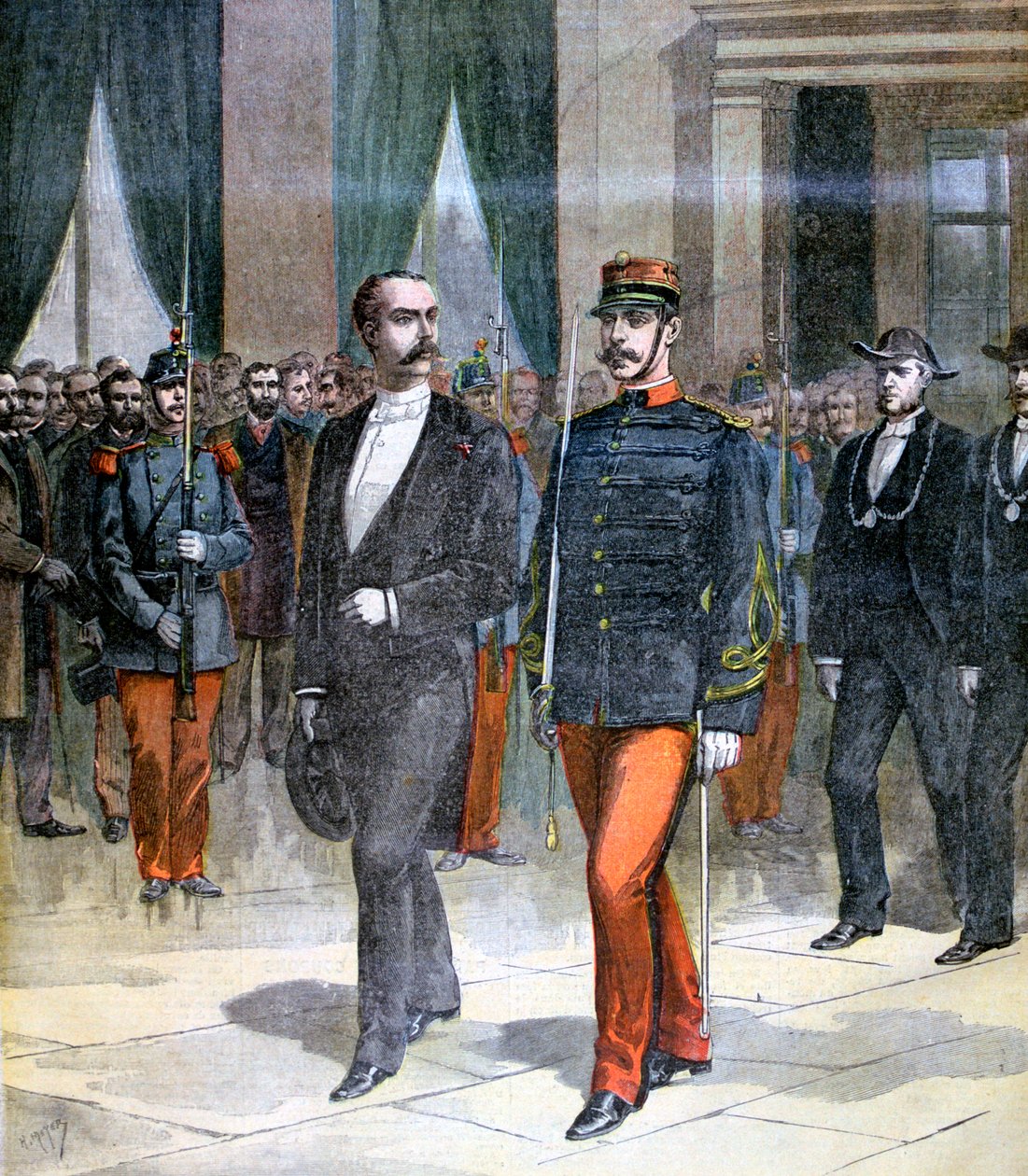Jean Casimir-Perier, president for varakammeret, 1893 av Henri Meyer