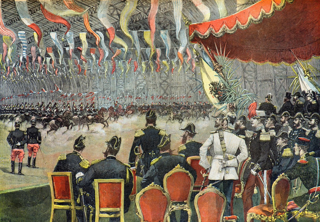 De fransk-russiske hendelsene i Paris av Henri Meyer