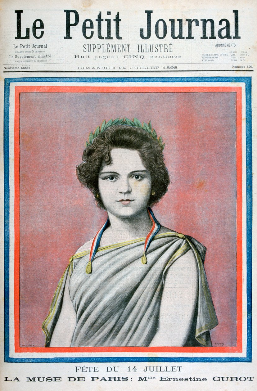 Mlle Ernestine Curot, 1898 av Henri Meyer