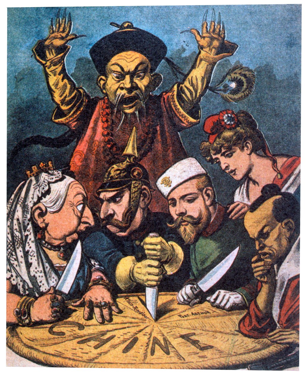 Den kinesiske kaken, 1898 av Henri Meyer