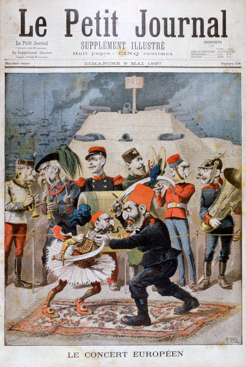 Den europeiske konserten, 1897 av Henri Meyer