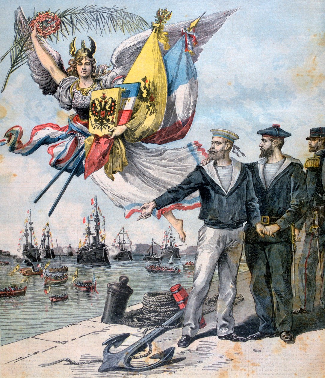 Den fransk-russiske ententen, 1893 av Henri Meyer