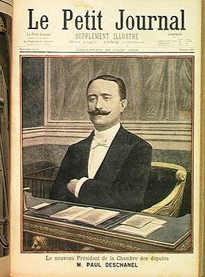 Den nye presidenten for Deputertkammeret, Paul Deschanel (1855-1922) fra Le Petit Journal, 26. juni 1898 av Henri Meyer