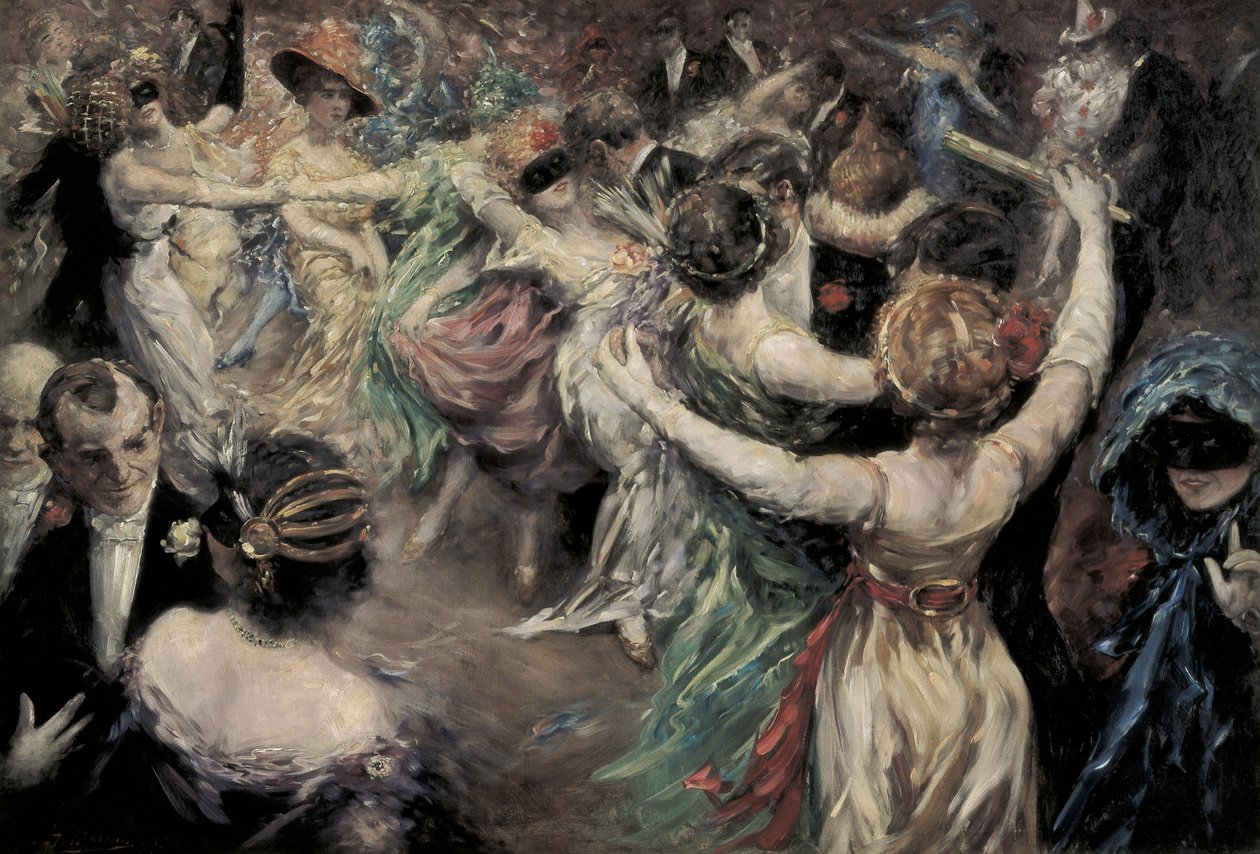 Ball på La Monnaie av Henri Moreau