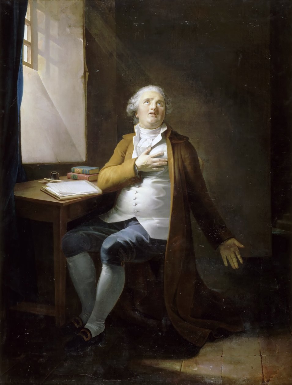 Louis XVI i tempelet av Henri Pierre Danloux