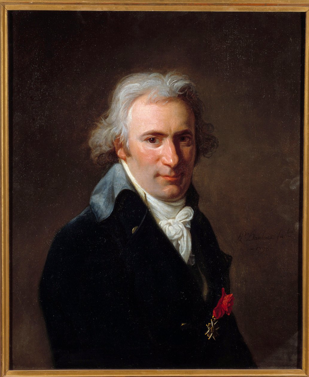 Portrett av Jean Baptiste Canthaney dit Clery (1759-1809) valet de chambre til Louis XVI ved tempelet Maleri av Henri Pierre Danloux (1753-1809) 1798 Søn. 0,65x0,54m av Henri Pierre Danloux
