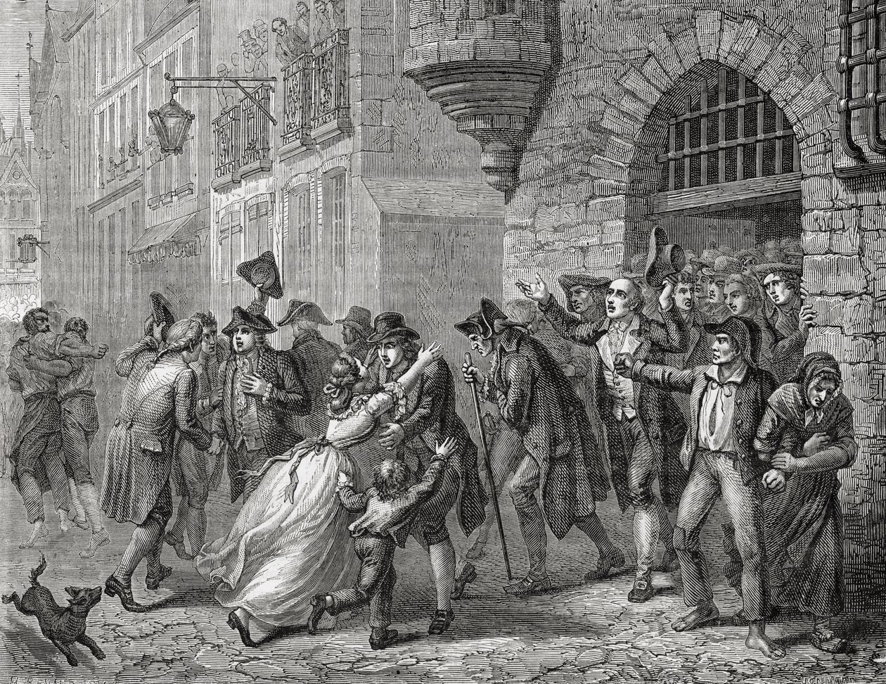 The Release of the Moderates, 1794, fra 