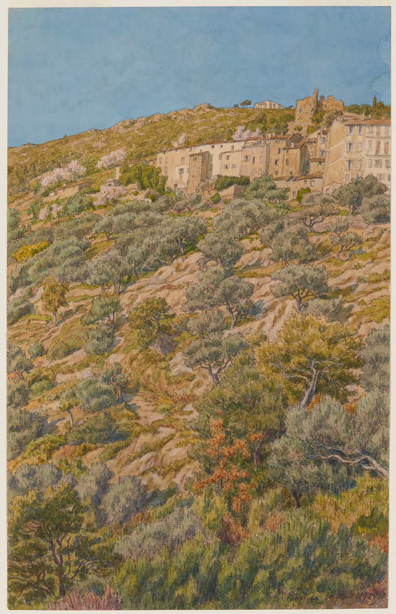 Bormes av Henri Rivière