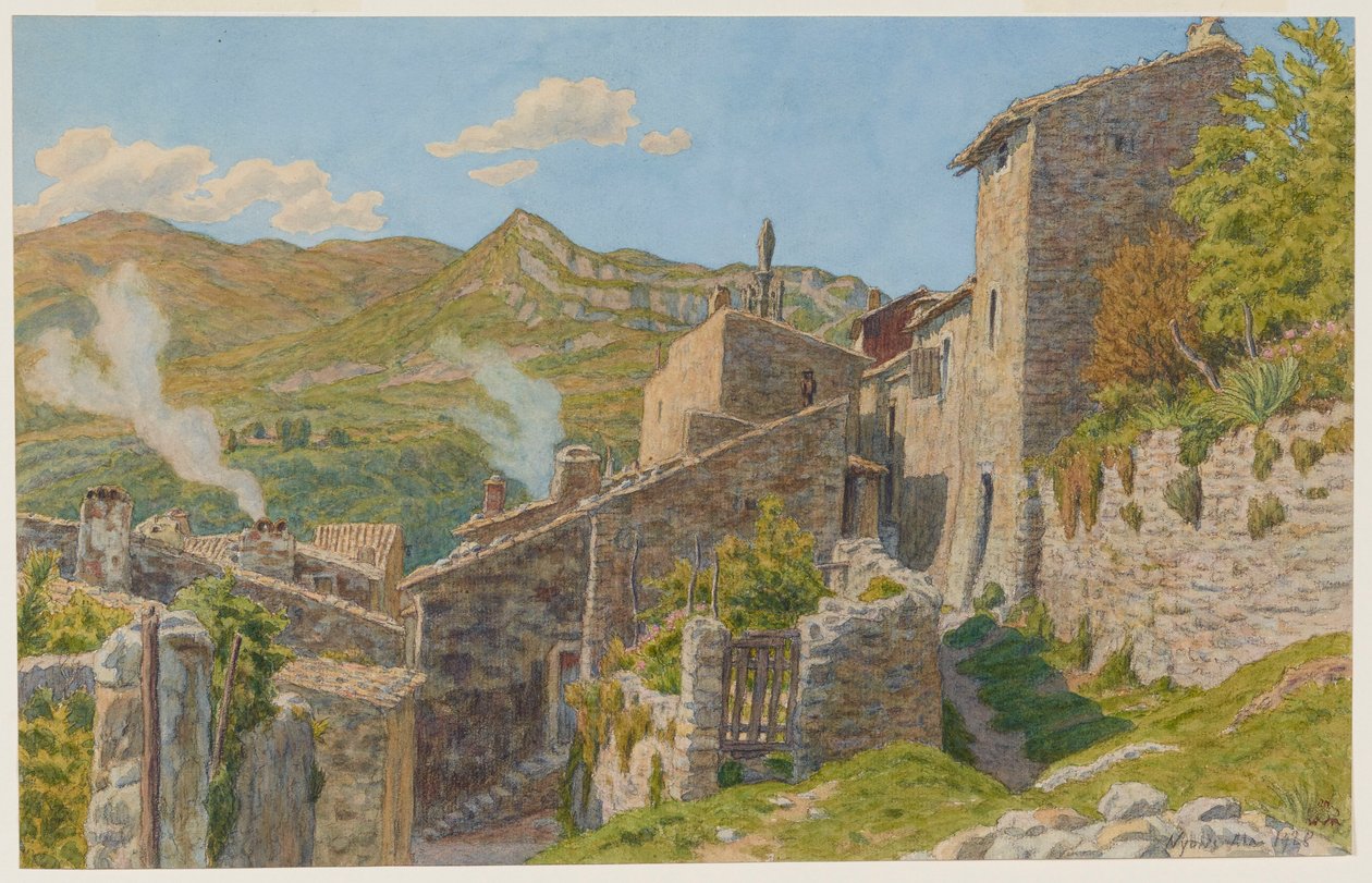 I gamlebyen. Nyons av Henri Rivière
