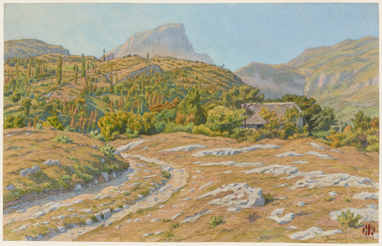 Le Granier. Barberaz av Henri Rivière
