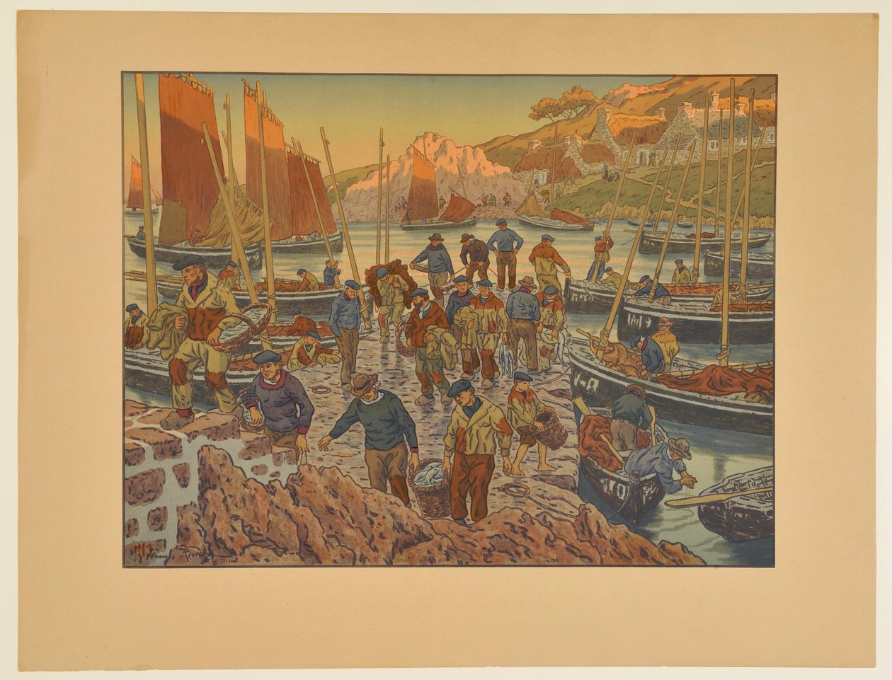 [Havnen] av Henri Rivière