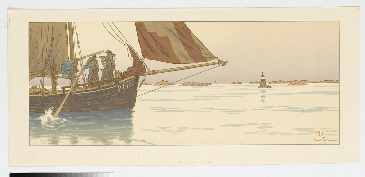 Stille vær (Blad 11 fra: Timenes eventyrverden) av Henri Rivière