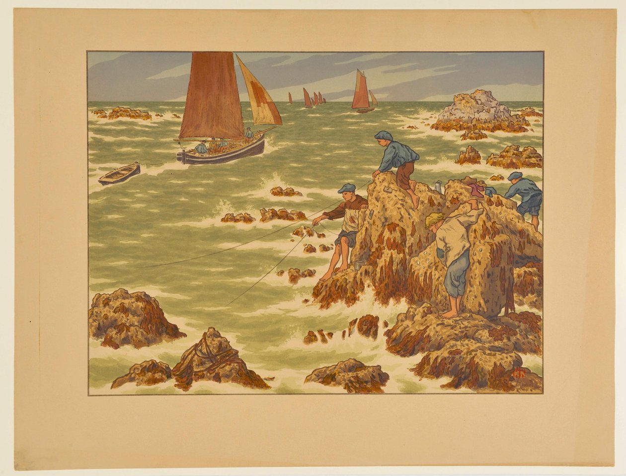 [Skipsguttene] av Henri Rivière