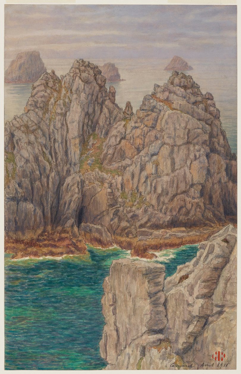 Ertehaugene. Camaret av Henri Rivière