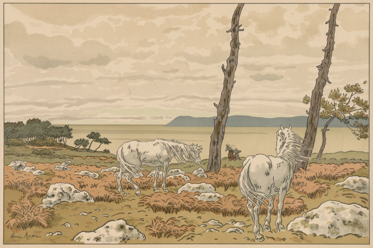 Aspekter av naturen: The Bay av Henri Rivière