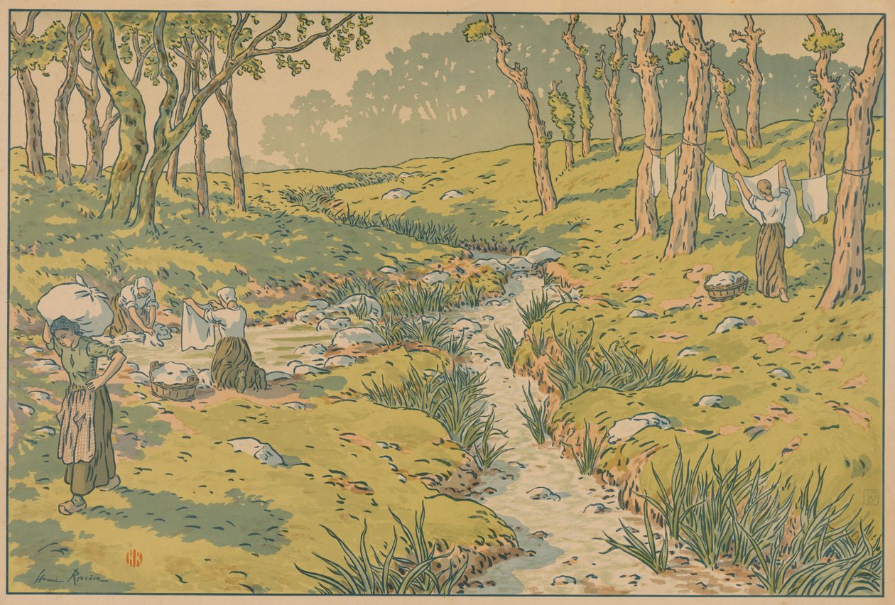 Aspekter av naturen: Strømmen av Henri Rivière
