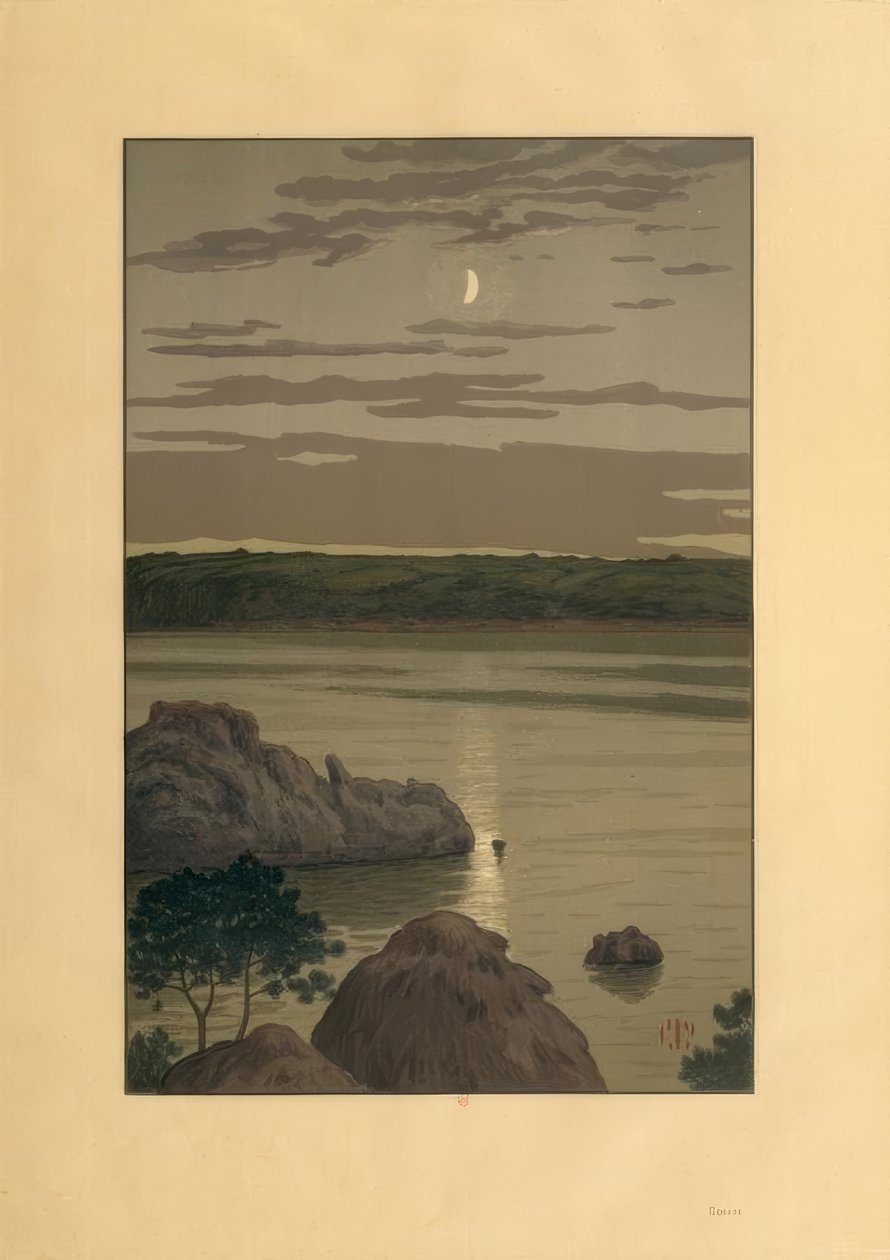 Måneskinn i Landmelus av Henri Rivière