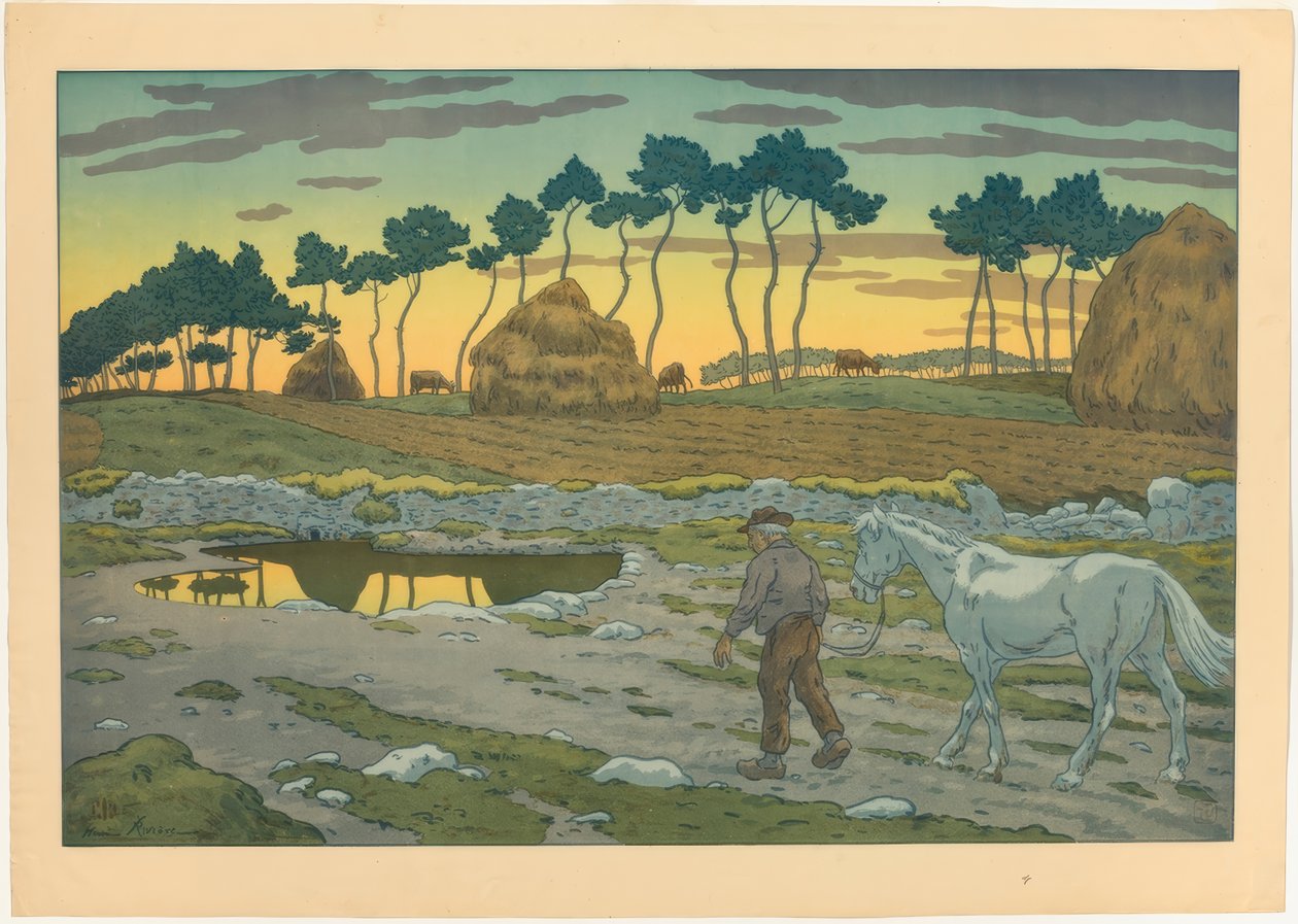 skumring av Henri Rivière
