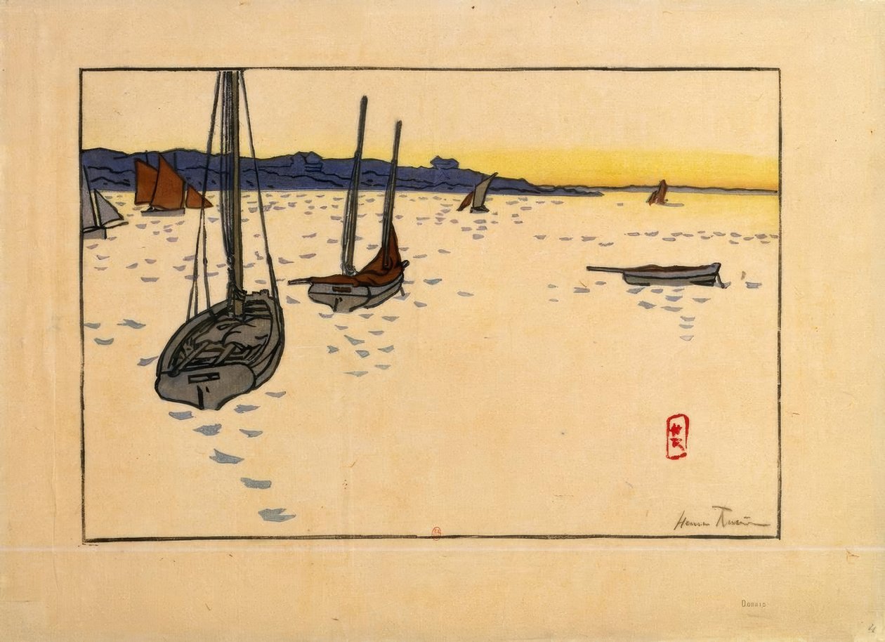 The Bechet (Saint-Briac) av Henri Rivière