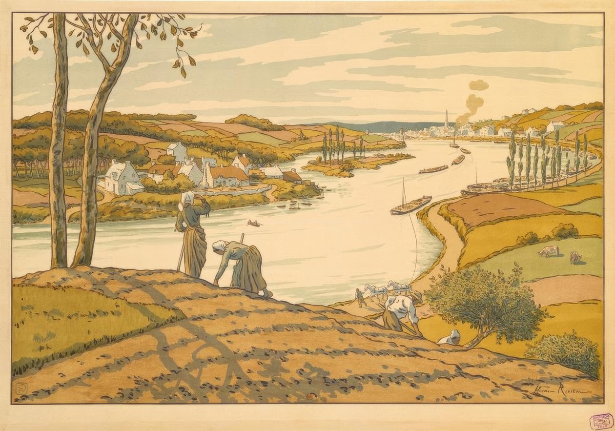 Elven av Henri Rivière