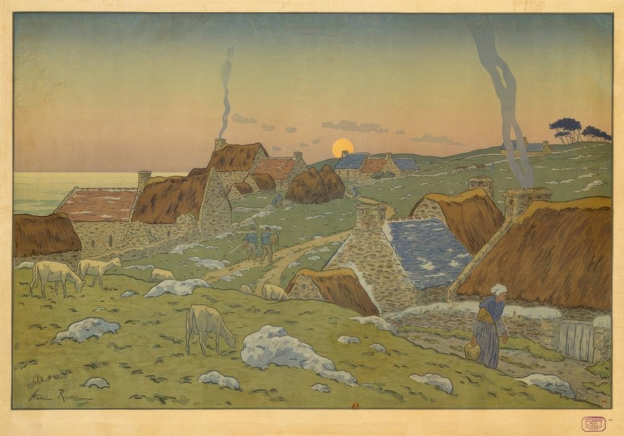 Måneoppgangen av Henri Rivière