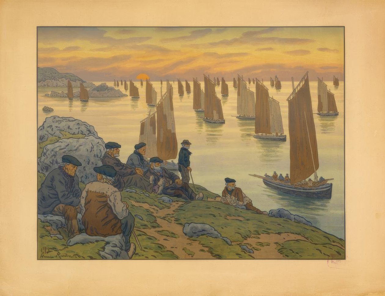 Gammel av Henri Rivière